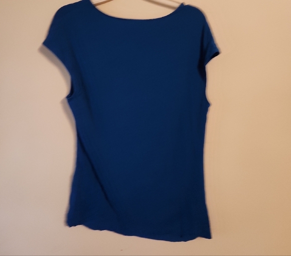 Doncaster Royal Blue Women's Blouse - Picture 3 of 3